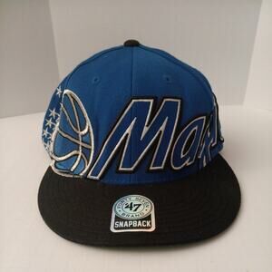Orlando Magic 47 Brand Snapback Hat Cap Hardwood Classics NBA Ball embroidery